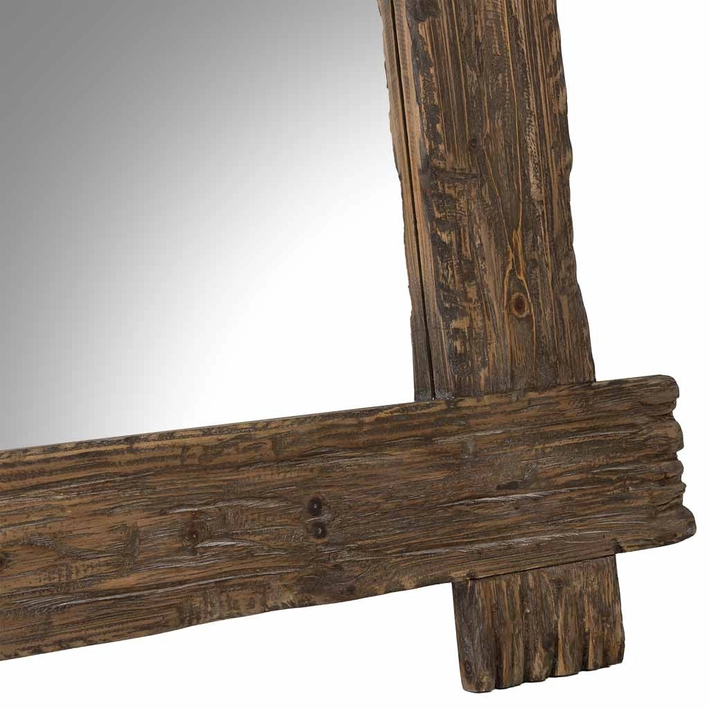 Specchio in legno 198 x 4 x 120h cm