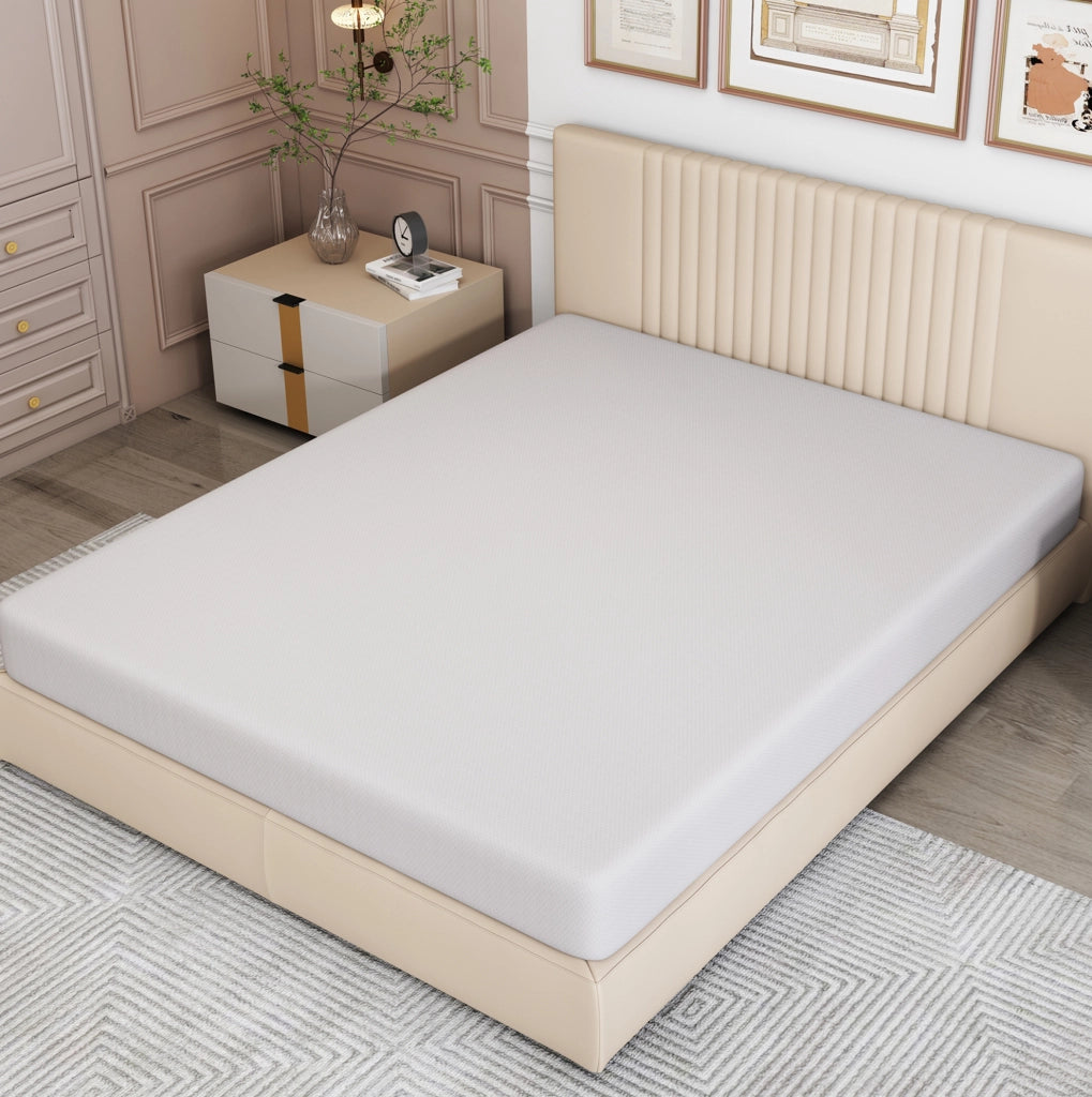 Materasso in schiuma 140x200 cm H3 ergonomico con rivestimento lavabile bianco