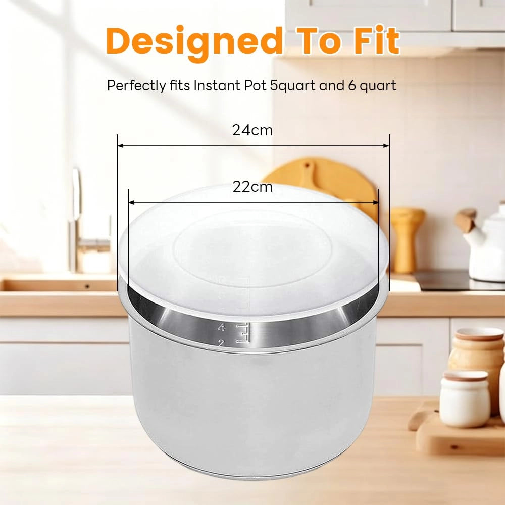 Coperchio in silicone per pentole, 24 cm – Coperchio di ricambio per pentole a pressione
