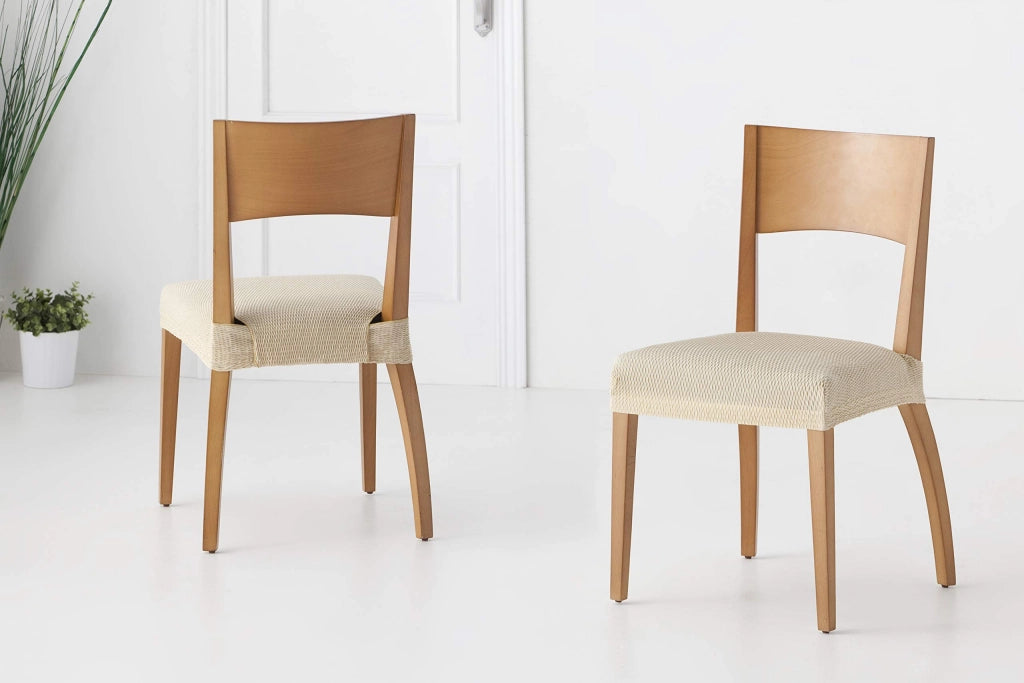 Copertura per sedia in pelle, seduta, colore pelle, lavabile, 1 pezzo