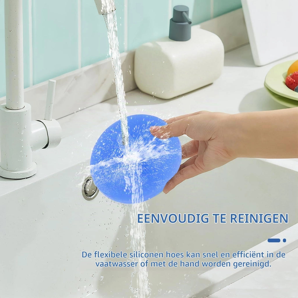Set di 4 coperchi per fermentazione, con pesi in vetro in silicone