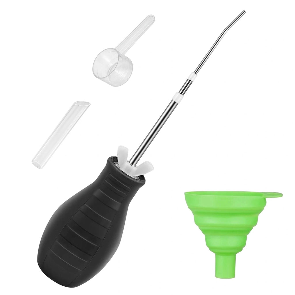 Applicatore per polvere di diatomee, set completo con accessori
