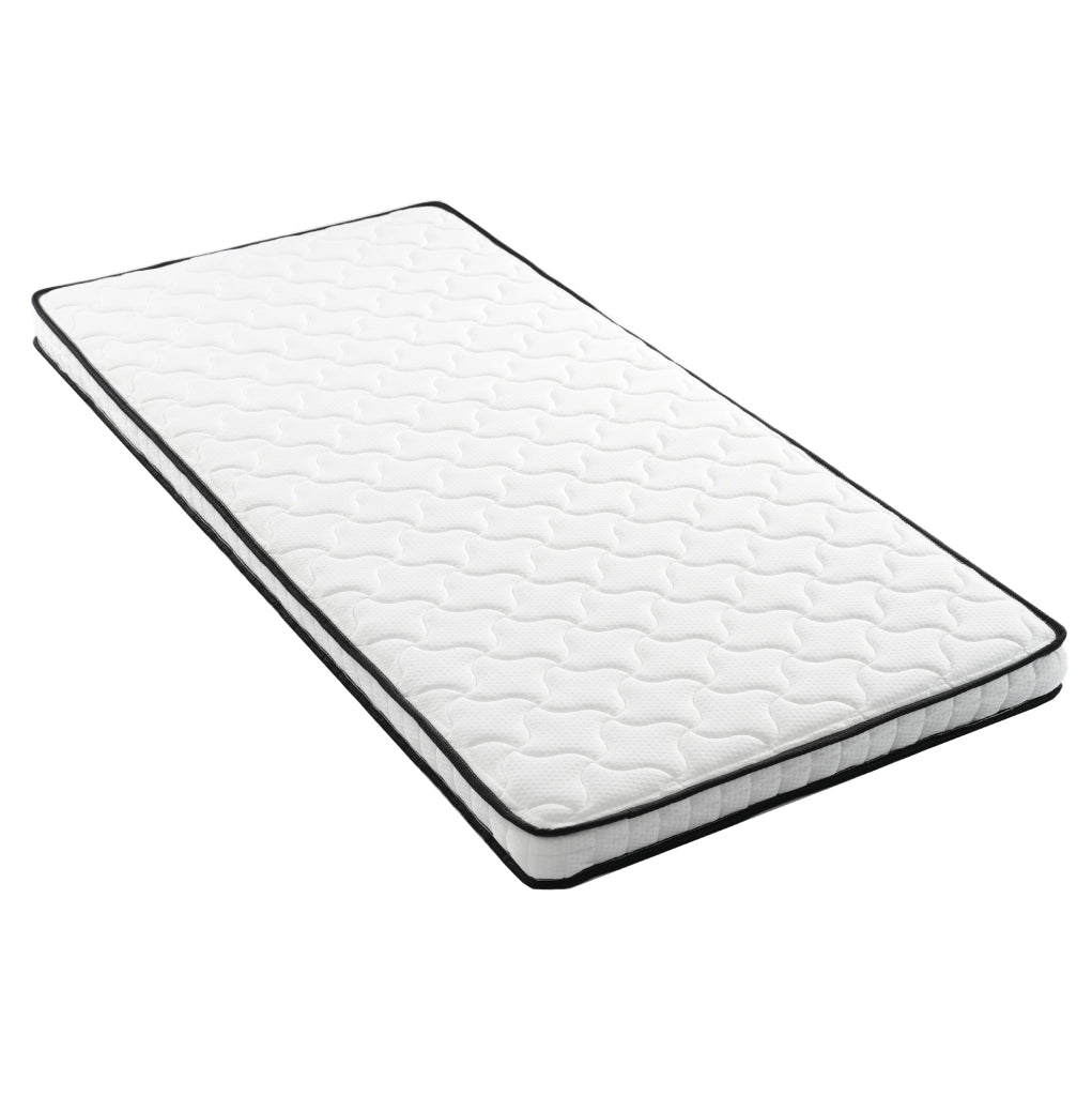 Letto a soppalco 90x200 nero con LED, USB, Type-C e materasso