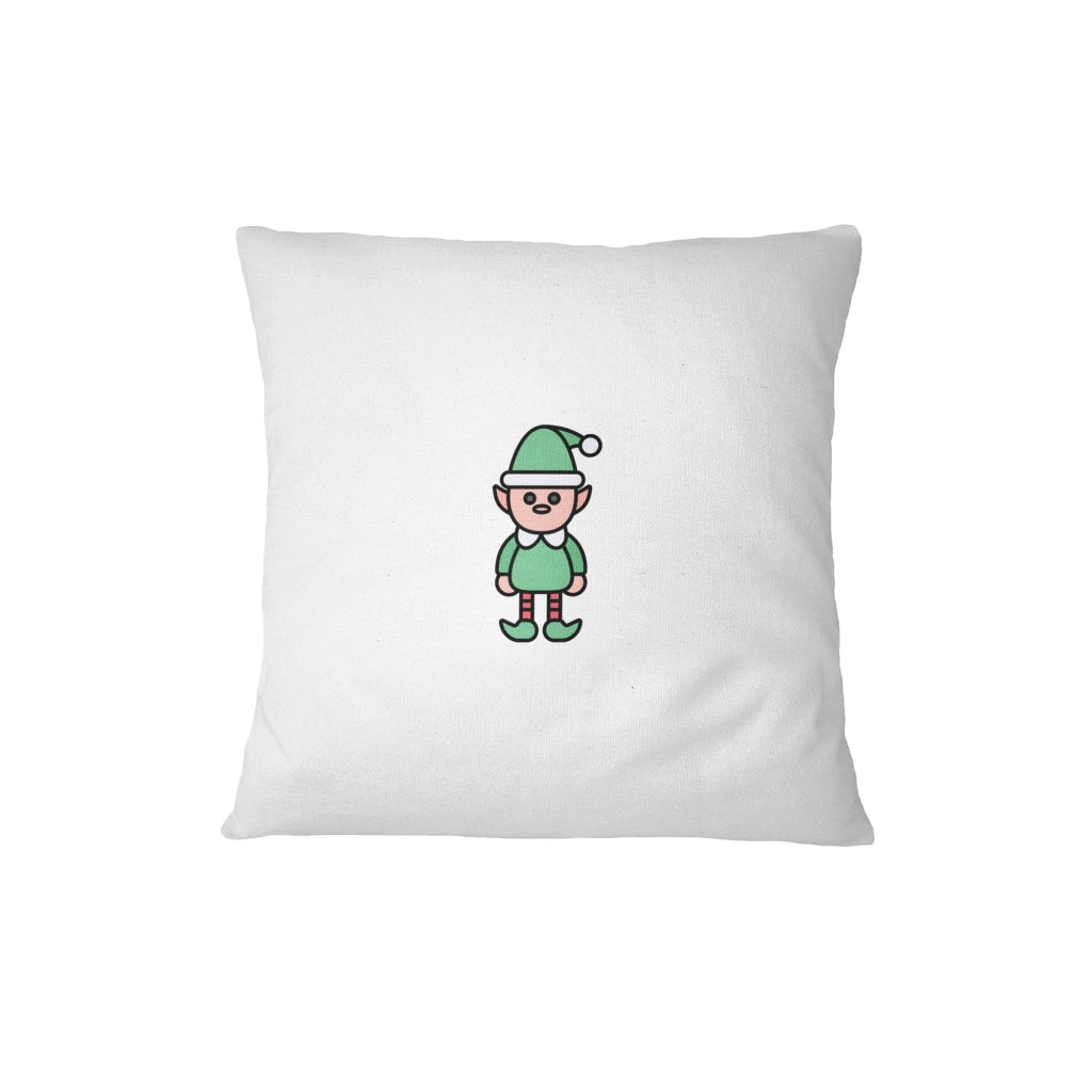 Custodia per cuscino, 45x45 cm, bianca, in poliestere, con cerniera
