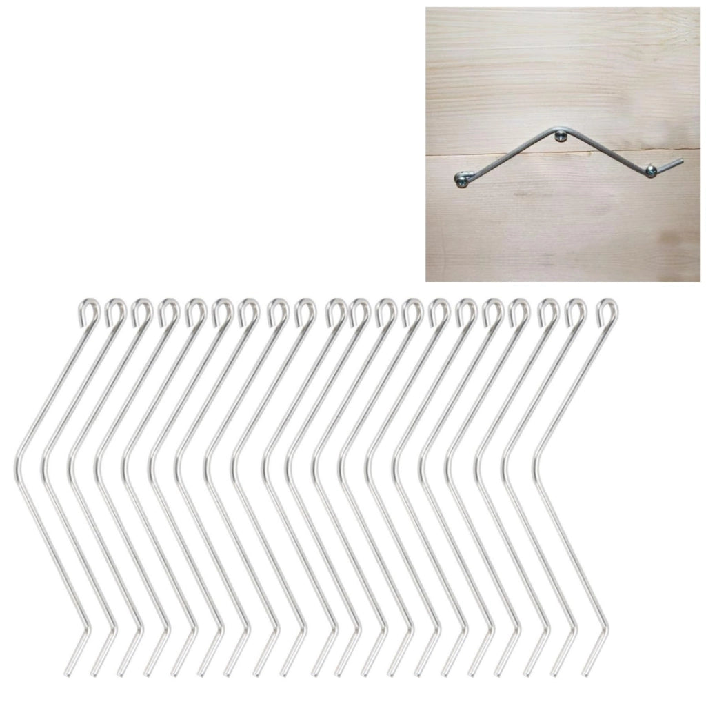 20 connettori per alveari in acciaio inossidabile, dimensioni 14x8 cm, per apicoltori