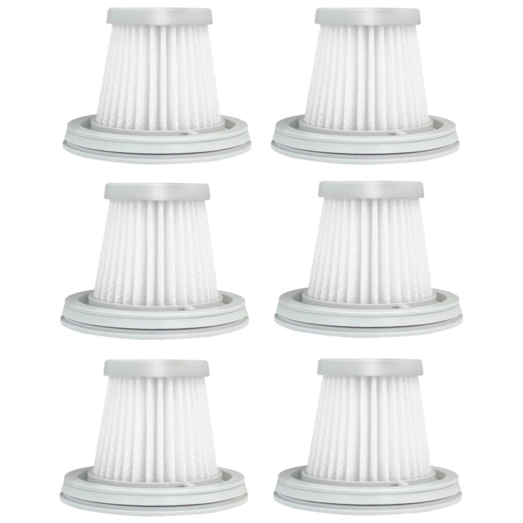 6 filtri di ricambio per aspirapolvere portatili Mi Mijia Auto Mini, dimensioni 3,8 x 5 x 2,6 cm