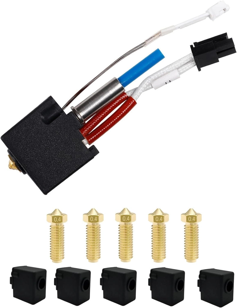 Kit hotend per Kobra 2, set di ricambio per testina di stampa extruder montato per stampanti 3D ad alta velocità Kobra 2, Kobra 2 Neo, Kobra 2 Pro, Kobra 2 Plus, Kobra 2 Max