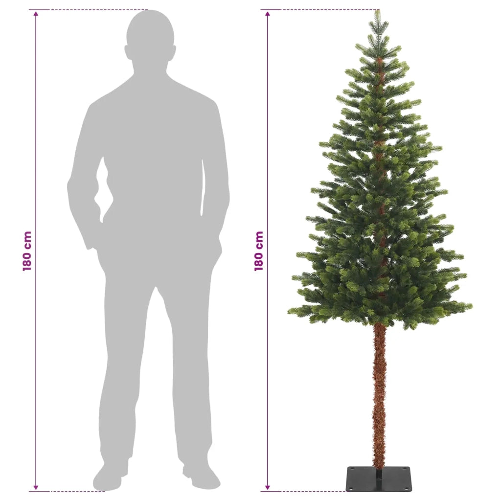 Albero di Natale Artificiale con Rami Pieghevoli 180 cm 300 LED 3466300