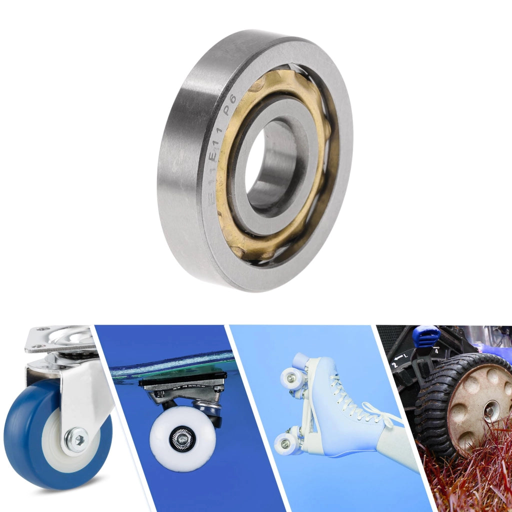 Cuscinetto a rulli conici E11, 11x32x7 mm, aperto, lubrificato, 1 pezzo