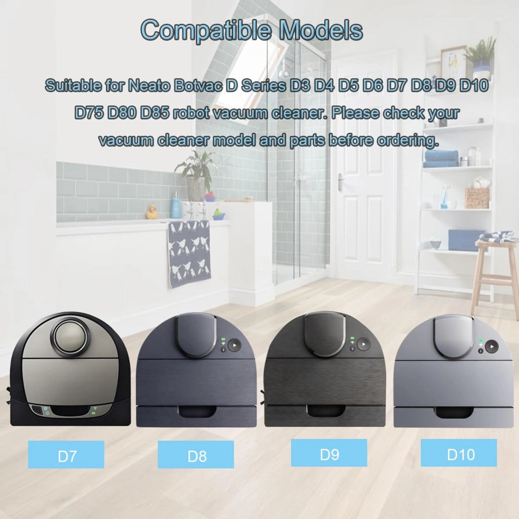 Ricambi per aspirapolvere robot Neato Botvac serie D – confezione da 7 pezzi