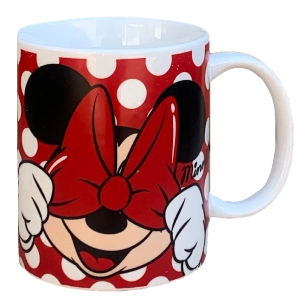 Tazza in Vetroceramica Minnie Mouse, capacità 350 ml, altezza 9,5 cm, diametro 7,5 cm