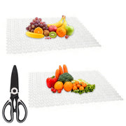 Set di 2 protezioni per lavello, con forbici incluse, dimensioni 40x30 cm