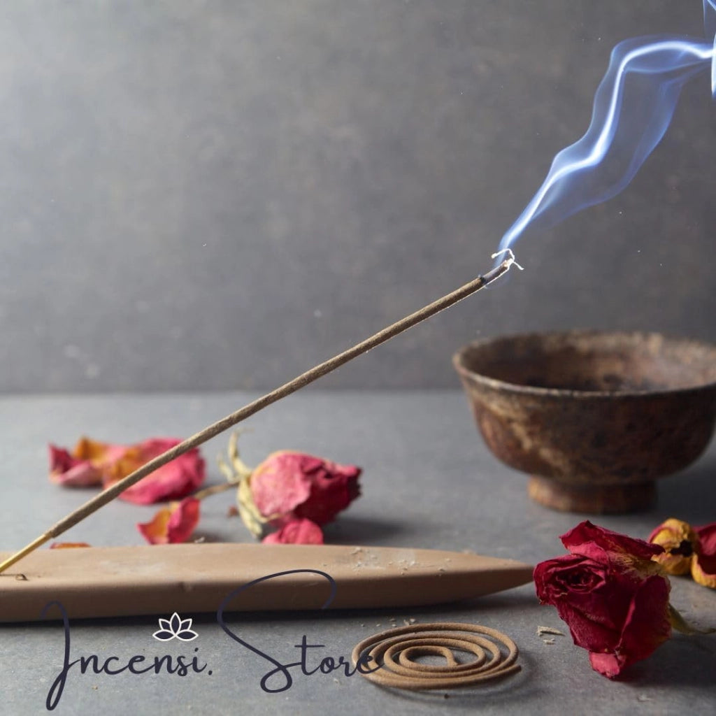 Bastoncini d'incenso, 100% biologici, profumo di miele, confezione da 2