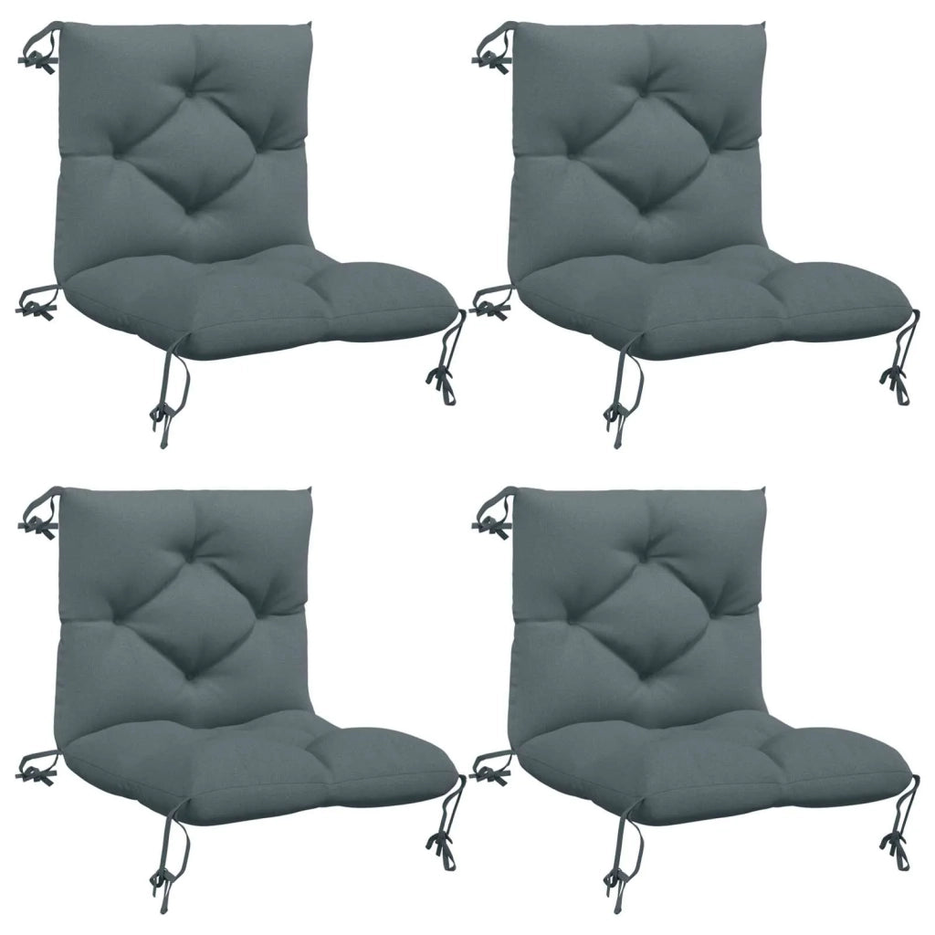 Cuscini per pallet da 4 pezzi VIANEN 4 pz 100% Poliestere Blu 953594