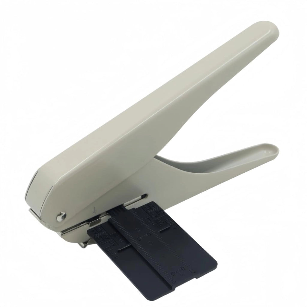 Perforatrice a fungo con guida regolabile per planner a disco, carta A4, quaderni fai-da-te