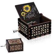 Scatola musicale "You Are My Sunshine", 1 pezzo, idea regalo