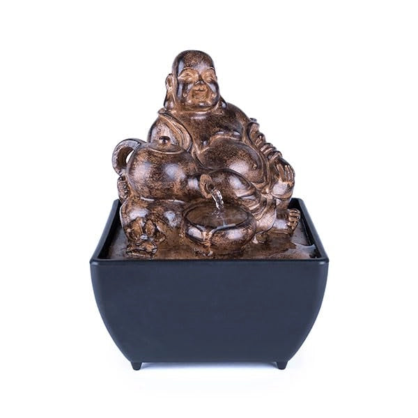 Fontana da tavolo 'Buddha' design Buddha, H 17,5 cm