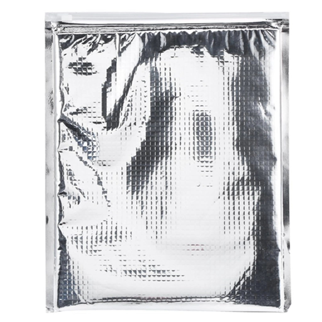 Set di 10 sacchetti termici riutilizzabili, 25x30 cm, impermeabili
