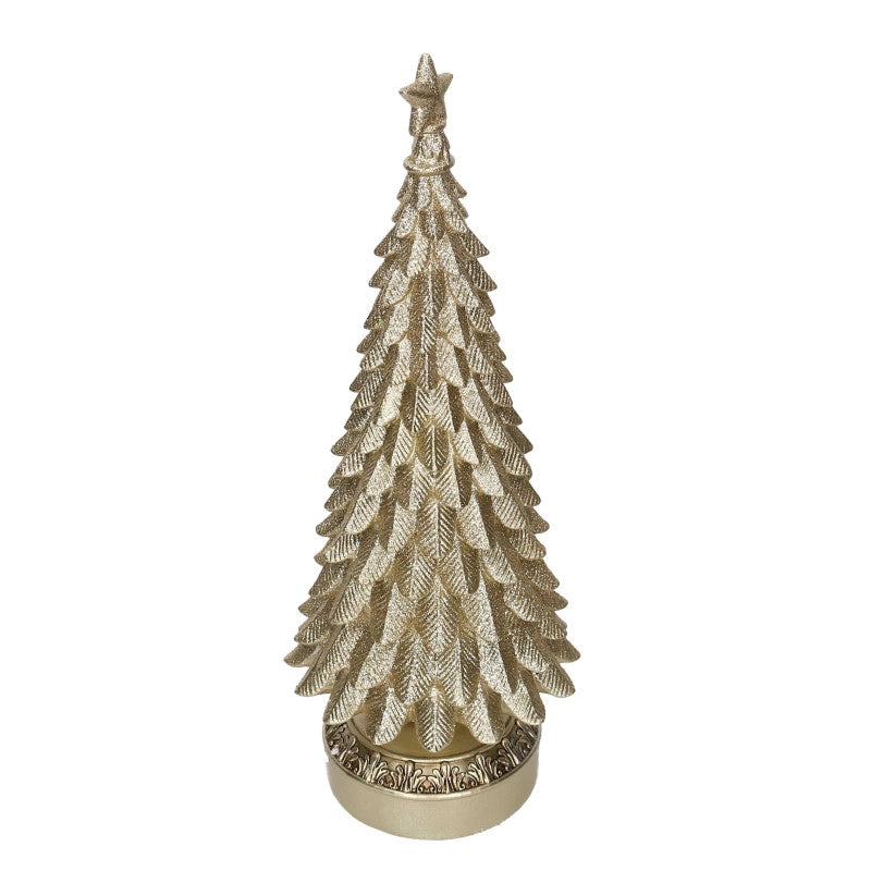 Albero resina champagne cm36x40h100