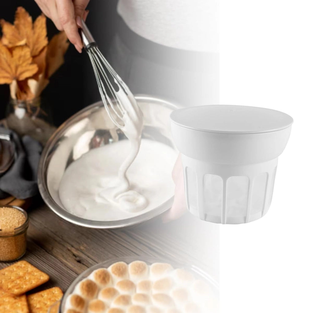 Colino per yogurt per filtrare succo, latte e yogurt – Filtro domestico in PP, diametro 14 cm