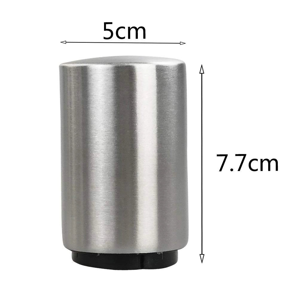 6 apriscatole automatici magnetici, per birra, in acciaio inossidabile