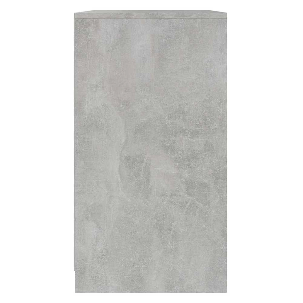 Credenza Grigio Cemento 70x40,5x75 cm in Truciolato