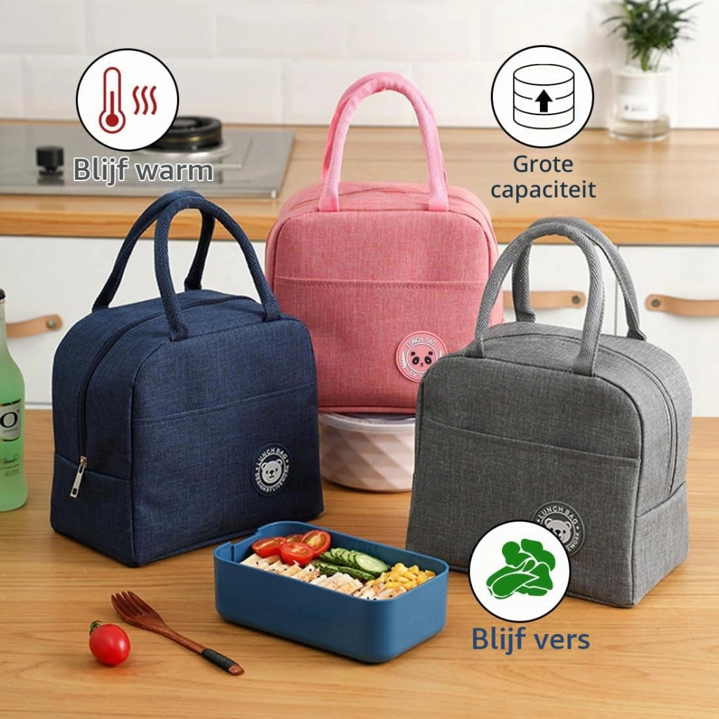 Borsa termica per il pranzo, capacità 6 litri, impermeabile, a prova di perdite, ideale per il lavoro e la scuola