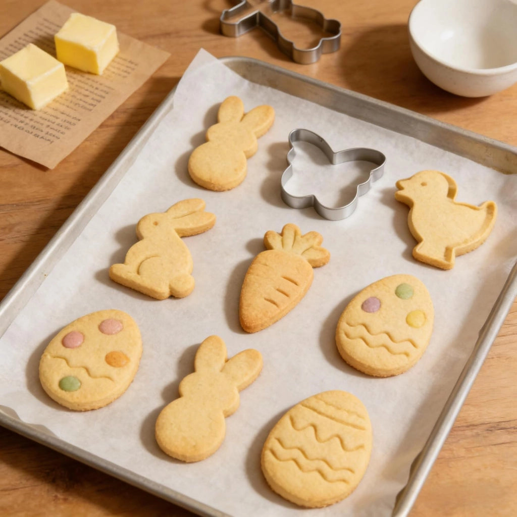 Set di formine per biscotti a tema Oster, 9 pezzi, in acciaio inossidabile, con diverse forme