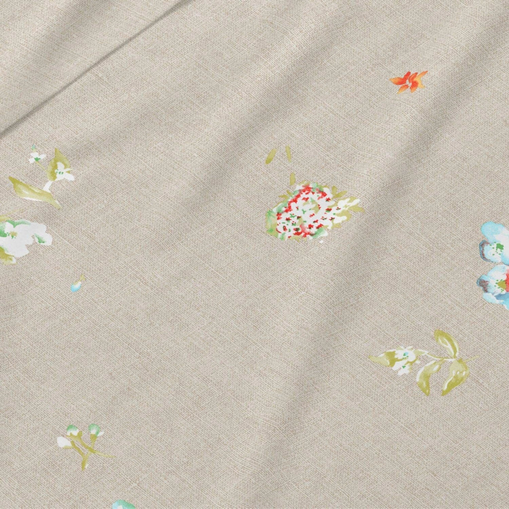 Set di lenzuola in cotone, dimensioni 90x190/200 cm, design 629, stile lino