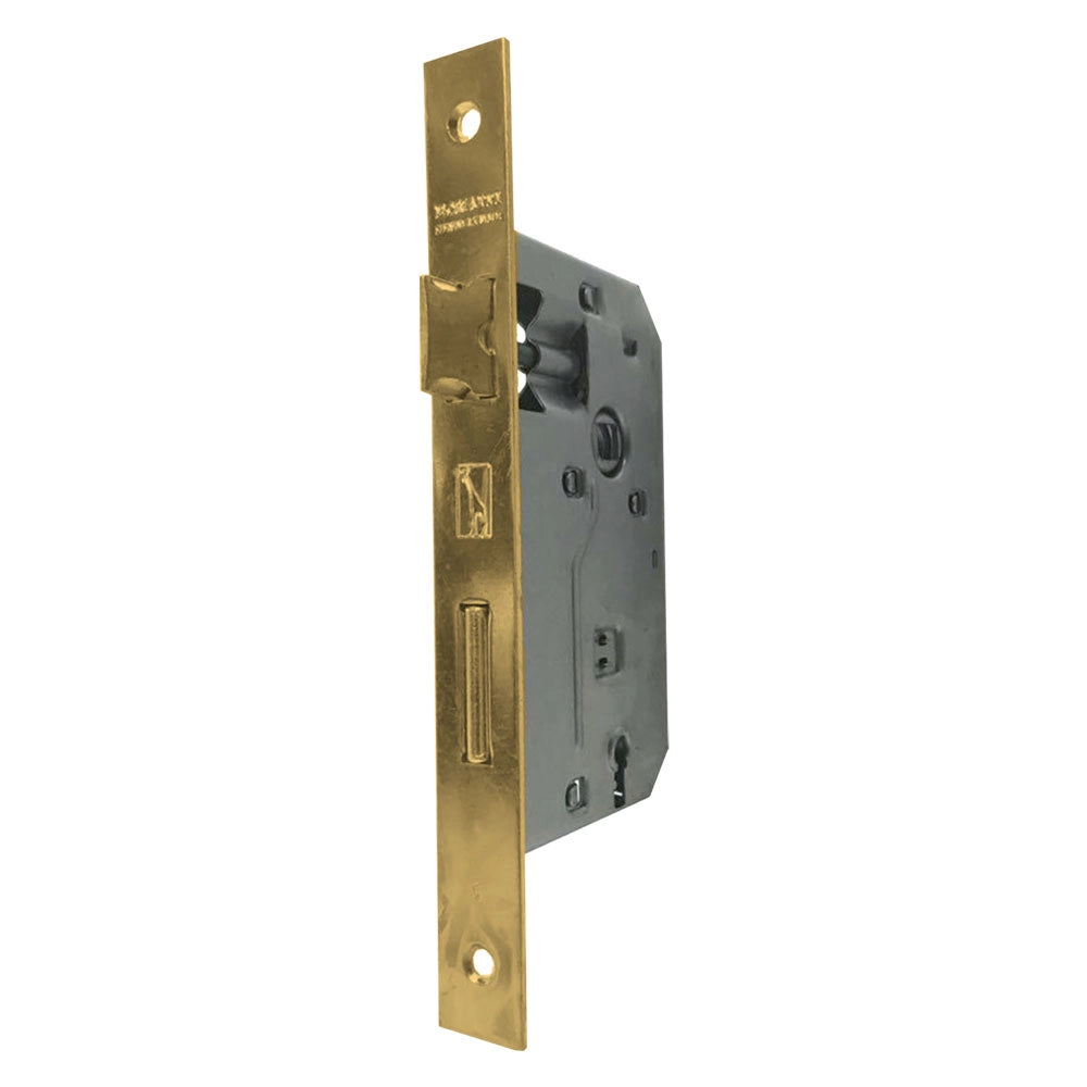 SERRATURA 'PATENT' B.Q. ottonato verniciato E 40