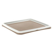 PORTA TAPPETINO PER CANI E GATTI 'GASTONE' mod. M - cm 59 x 59 x h.4