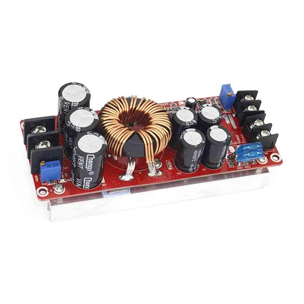 Convertitore DC-DC step-up (boost) da 8-60V a 12-83V, potenza 1200W, corrente 20A