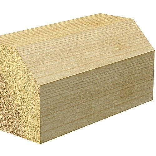 Fresa per smussi in miniatura gambo 1/4", 45°, diametro 14,3 mm, lunghezza di taglio 6,35 mm, metallo duro
