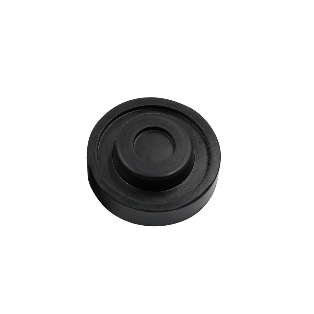 Gommini per cavalletti auto, 65 mm, confezione da 2 pezzi, colore nero