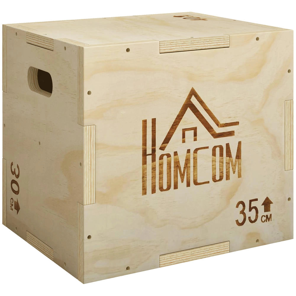 Plyobox Scatola Pliometrica 3 in 1 Box Jump per Allenamento Fitness e Salto Robusta e Compatta 40,5/35,5/30,5 cm