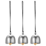Set di 3 campanelli eolici in metallo, design retrò, 13 cm, ideali per giardino e balcone