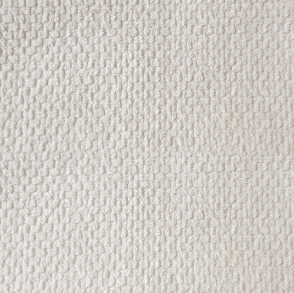Divano angolare a V 245x245x83 cm in tessuto lino beigebianco; 6 posti