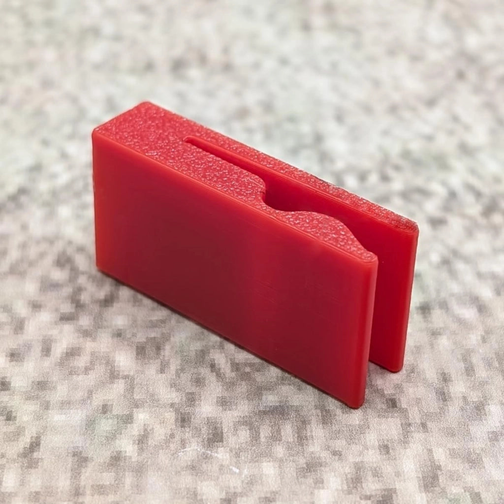 Clip di ricambio rosso per asse da stiro, supporto per cavi, 40 mm