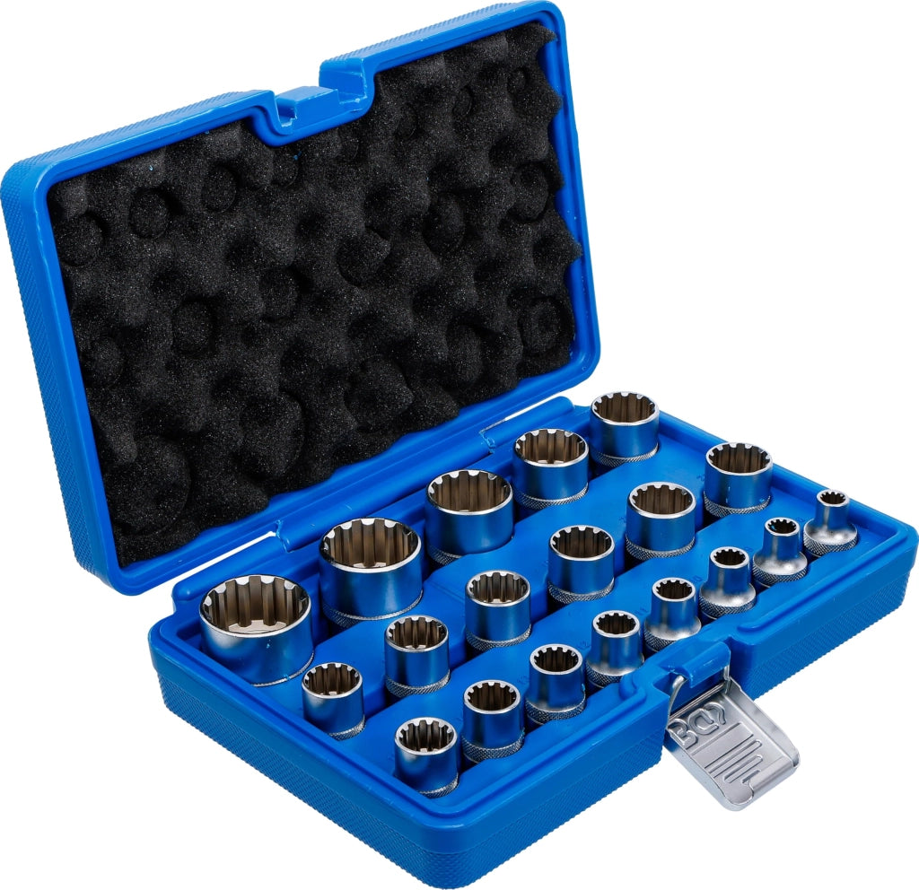 Set di chiavi a bussola Gear Lock 12,5 mm (1/2") 19 pezzi