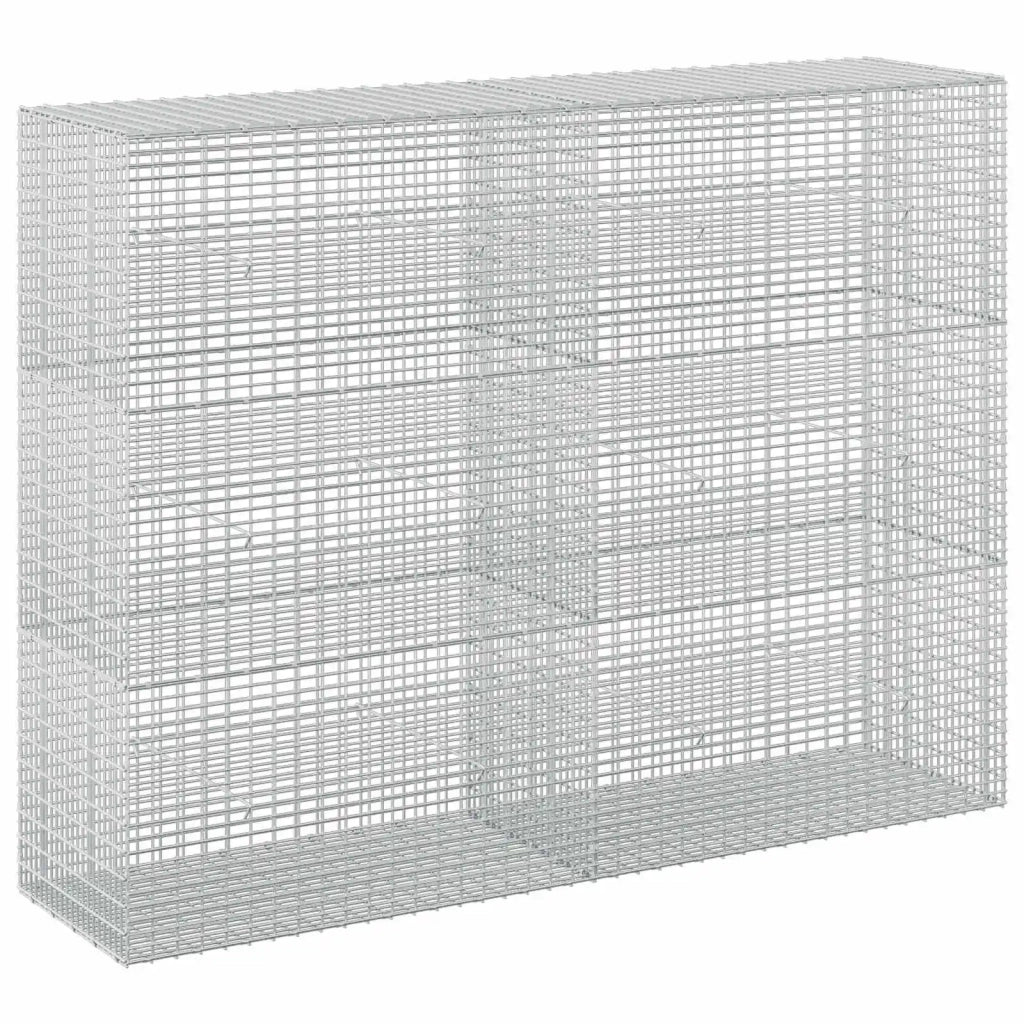 Gabione con Filo da 5 mm e Rete da 5x2,5 cm 200x50x150 cm 3463798