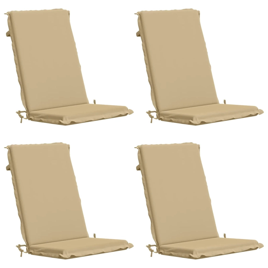Cuscino per sedia a schienale alto GEMERT 4 pz 100% Poliestere 945901