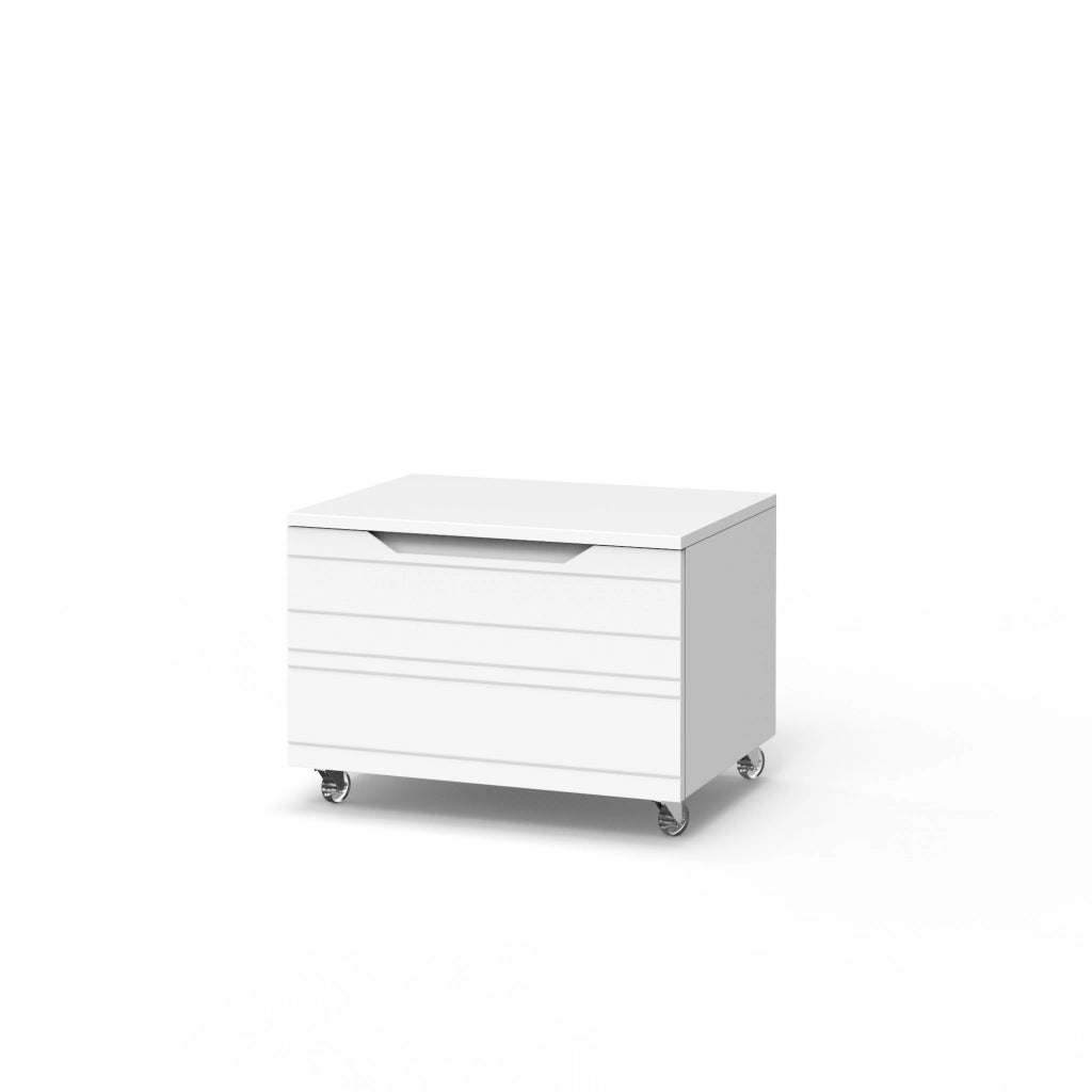 Cassettiera SOLMIRA bianco opaco