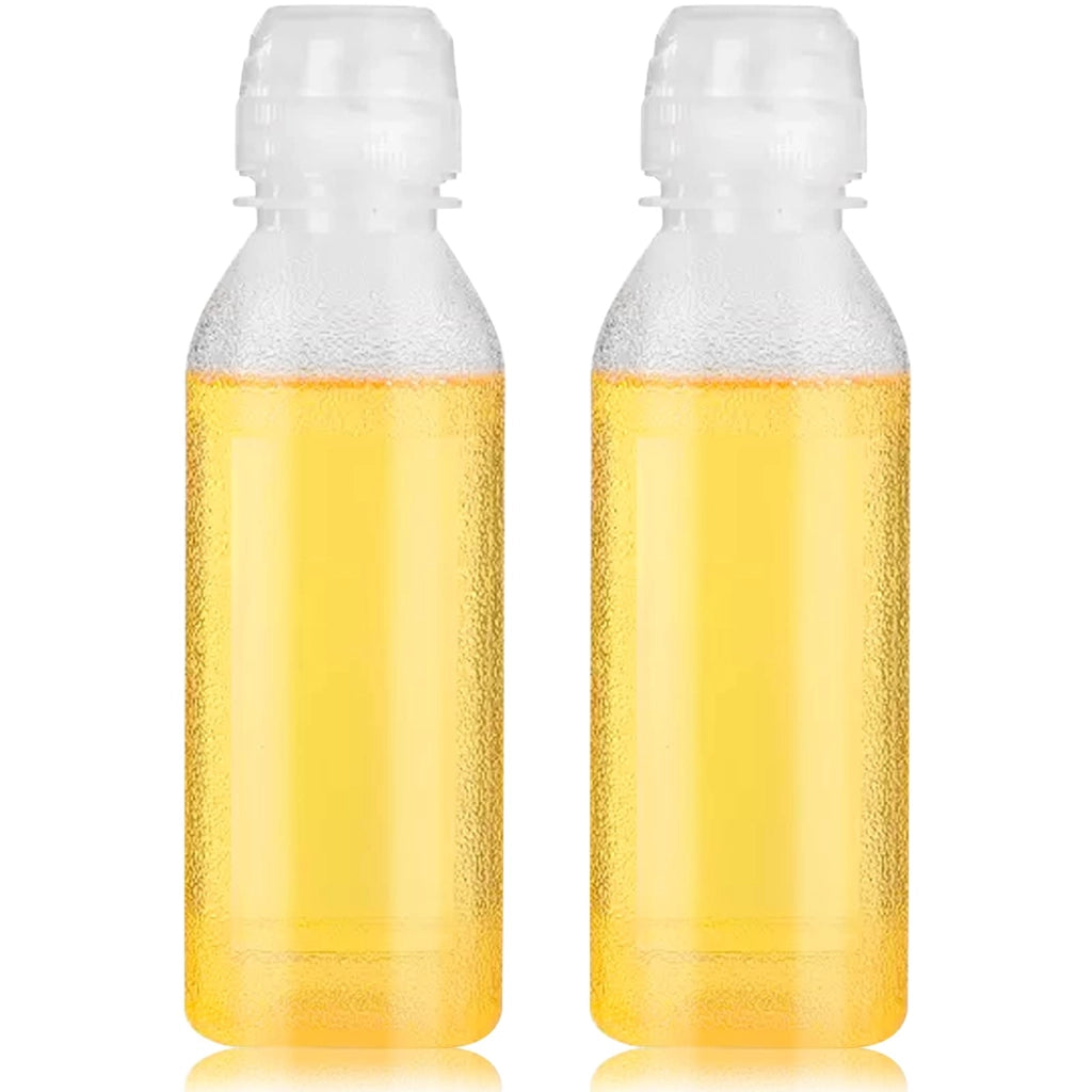 Set di bottiglie per olio, 2 pezzi da 500 ml, in PP5, adatte al lavaggio in lavastoviglie, leggere