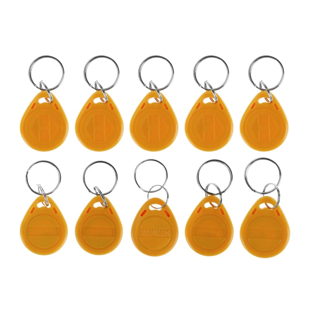 Portachiavi RFID da 125 kHz, tecnologia EM-ID, confezione da 20 pezzi, disponibile in vari colori