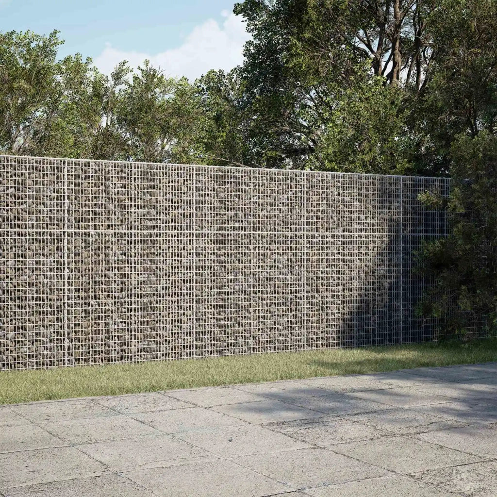 Gabione con Filo da 5 mm e Rete da 5x2,5 cm 200x50x150 cm 3463798