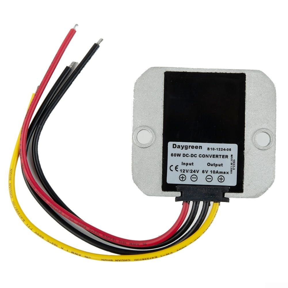 Convertitore di tensione da 60W, 12V/24V a 6V DC, impermeabile IP68