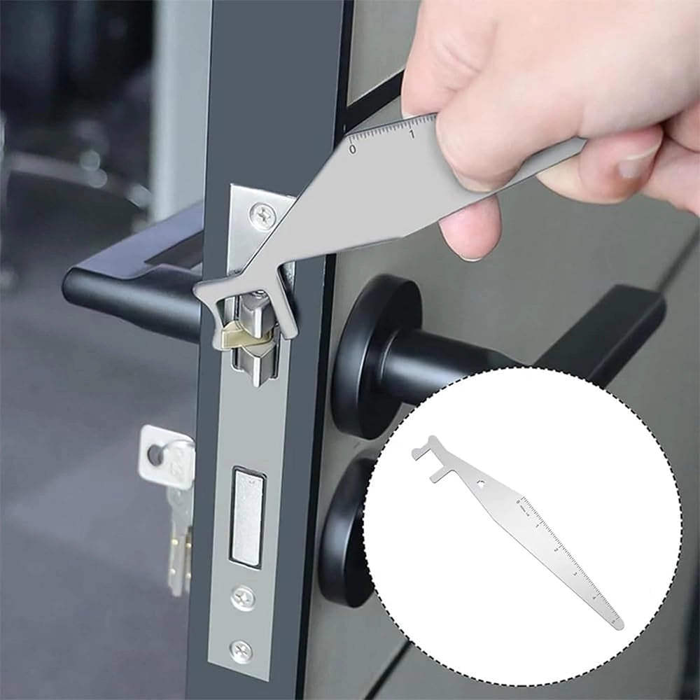 Set professionale di 2 strumenti per l'apertura di serrature, realizzati in acciaio elastico