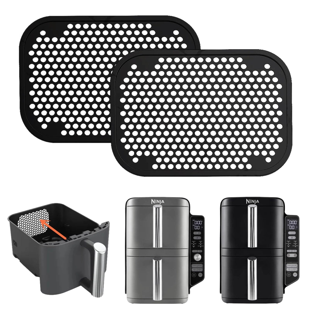 Schizzi protettivi per Ninja Double Stack XL, in silicone, confezione da 2 pezzi