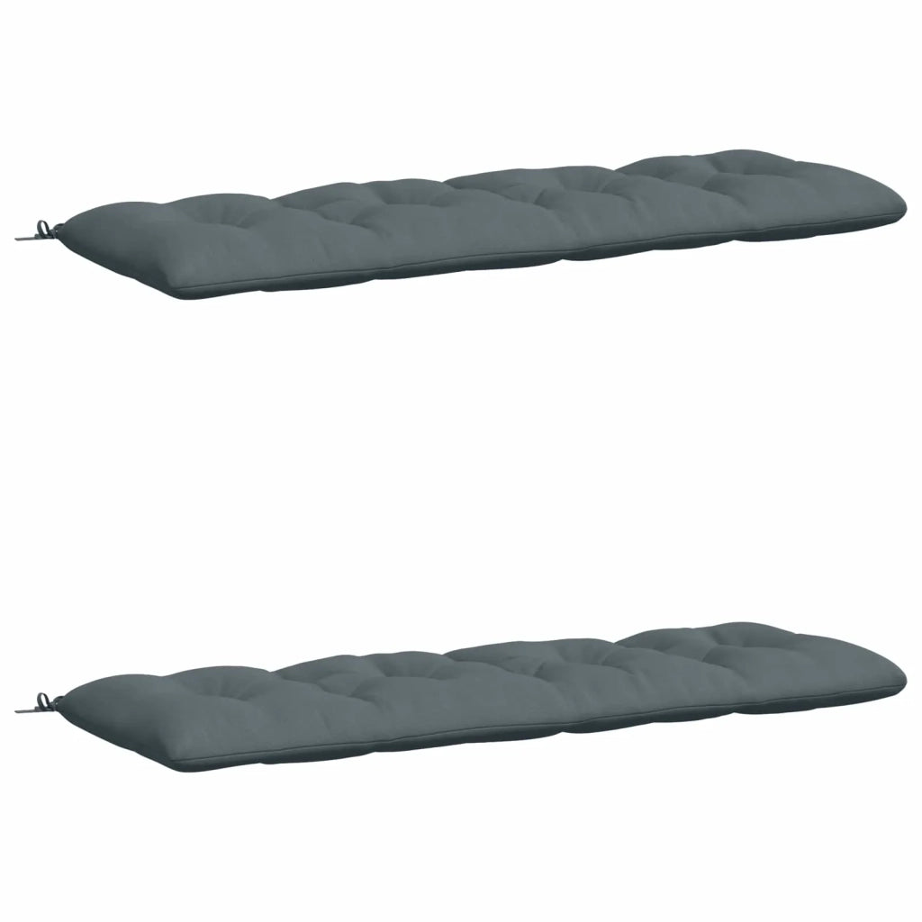Cuscini per Panchina VIANEN 2 pz 100% Poliestere Blu 953121