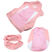 Coperture elastiche per sedie da gaming, rosa/bianco, universali, lavabili